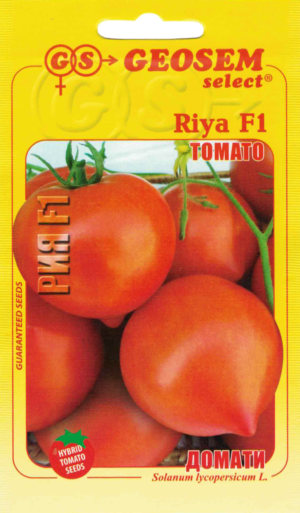 Rajčiak kolíkový RIYA F1 0,1 g Semenárstvo