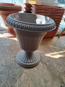 Amfora GAZON MILANO holubia sivá 37 cm