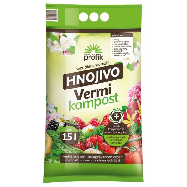 PROFÍK Vermikompost 15 l FORESTINA