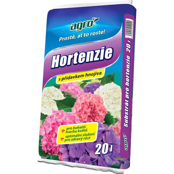 Substrát na hortenzie 20 l AGRO