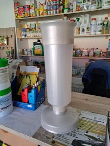 Váza záťažová perleťová 35 cm