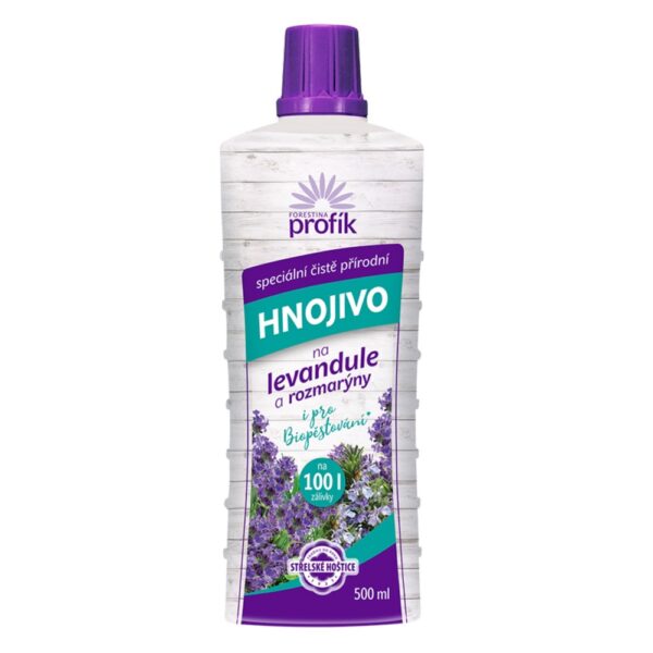 PROFÍK kvapalné hnojivo na levandule a rozmaríny 500 ml FORESTINA