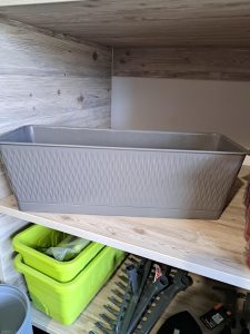 Truhlík holubia sivá 50 cm LIBERTY