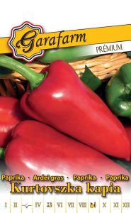 Paprika sladká kápia Kurtovszka 0,5 g Garafarm
