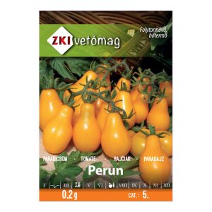 Rajčiak kolíkový kokteilový hruškovitý PERUN 0,2 g žltý ZKI
