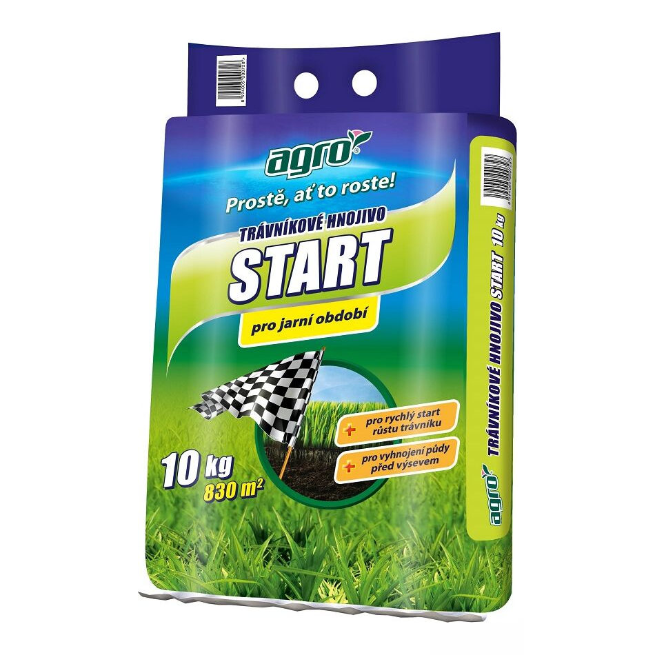 Trávnikové hnojivo ŠTART 10 kg AGRO
