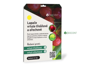 Kompletné lapače proti vrtivke čerešňovej a orechovej 6ks bal BIOCONT