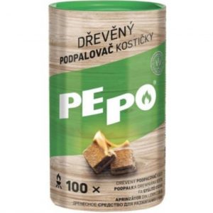 Podpaľovač pevný PE-PO kocky 100 ks