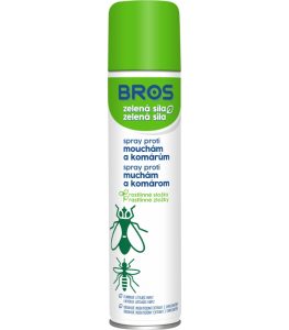Sprej proti muchám a komárom Zelená sila 300 ml BROS