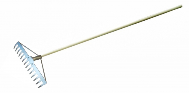 Hrable záhradné 14 zubé pozinkované vystužené násada 1500 mm